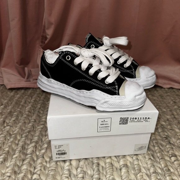 Miharayasuhiro Black and White Sneakers
